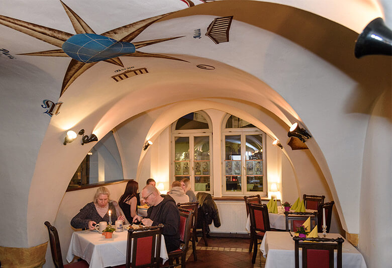 Restaurant "Alte Post" in Saalfeld in historischem Ambiente